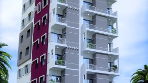 Residential Apartment Building Exterior Design-Dhaka